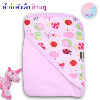 ผ้าห่อตัวเด็ก ผ้าห่ม พิมพ์ลายขนาด30x30นิ้ว ผลิตจากผ้าCotton100%