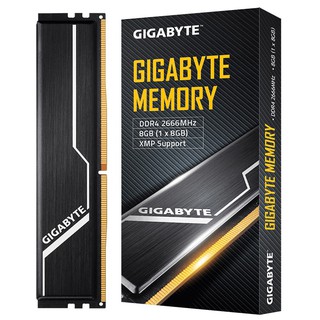 RAM GIGABYTE 8GB/2666 DDR4 CL16-16-16-35- Black