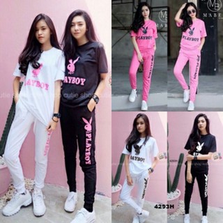 Set Playboy งานสวยชิคได้ลุคสปอร์ตดีไซน์น่ารัก