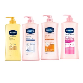 ( 1 ชิ้น )  Vaseline  โลชั่นบำรุงผิวกาย  ขนาด  500 ML.  มี ให้เลือก  4 เเบบ