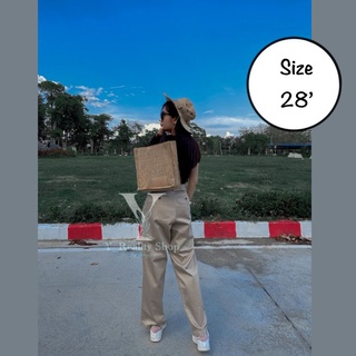 กางเกงทรงลุง ขายาว ทรงสวย Size 28 👖🛍