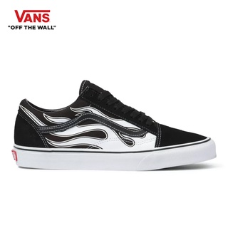 [แท้ 100%] VANS รองเท้า Classic Old Skool  - (Flame) - Black/White [VN0A38G1K68]