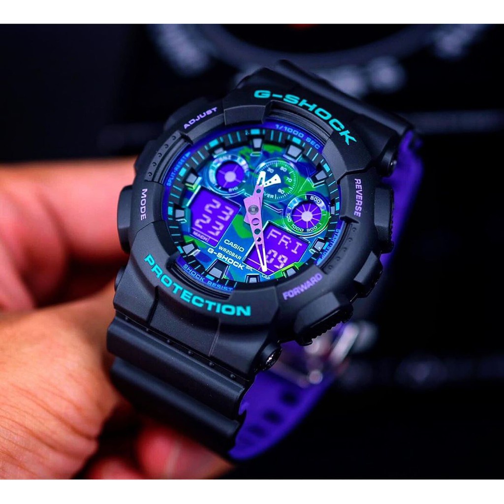 g shock ga 100bl