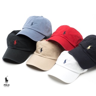 [ของแท้ ตัดป้าย] POLO RALPH LAUREN Baseball Cap with Player Logo หมวก แบรนด์ โปโล ราล์ฟ ลอเรน