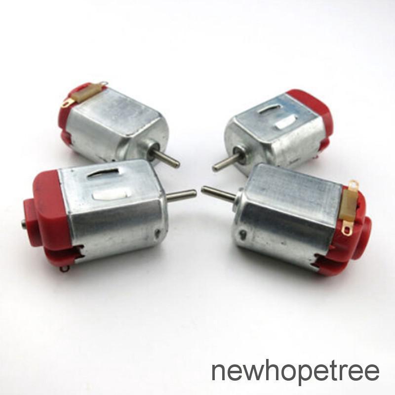 Nhtth R130 มอเตอร์ไมโคร ประเภท 130 3-6V DC 0.35-0.4A 8000 RPM