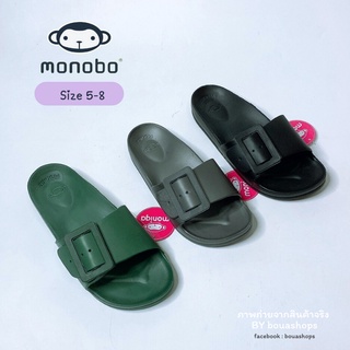 พร้อมส่ง Monobo (ของแท้ 100%) รองเท้าแตะ โมโนโบ ใส่สบาย แตะแบบสวม สายเข็มขัด **กรุณาเช็คสินค้าก่อนสั่งซื้อ**