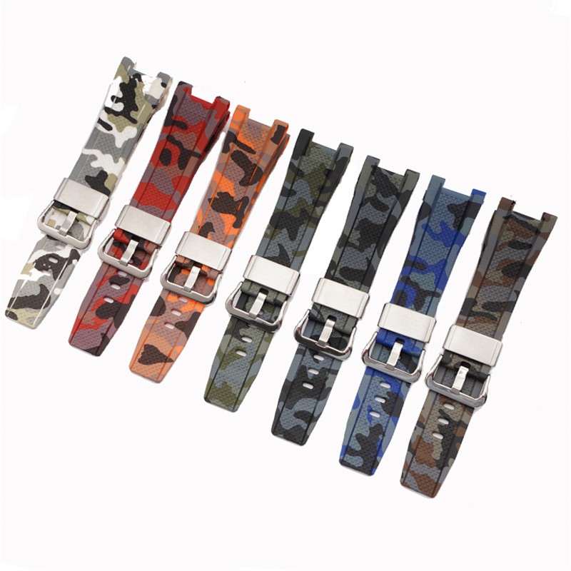 สายนาฬิกาข้อมือยาง ลายพราง สําหรับ Xiaomi Huami Amazfit T - Rex A1918