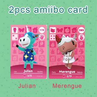การ์กเกม ลายการ์ตูนสัตว์ Unicorn Julian Merengue Invite Villagers