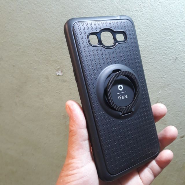 เคส Samsung j2 prime Silicon พร้อม IRing ยี่ห้อ IFace