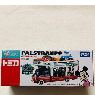 Tomica #DISNEY MOTORS PALSTRANPO MICKEY MOUSE รถบรรทุกขนรถ