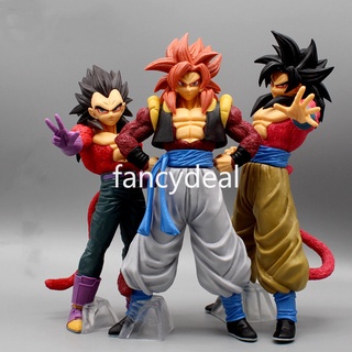 โมเดลฟิกเกอร์ PVC อนิเมะ Dragon Ball GT Super Saiyan 4 Goku Vegeta Gogeta SSJ4 ของเล่น สําหรับเก็บสะสม