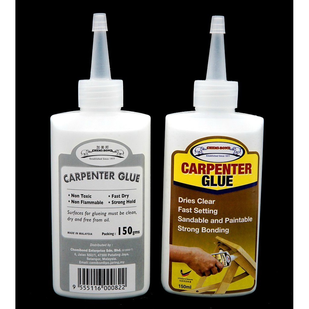 CHEMI-BOND Carpenter Wood Glue 150ML White Glue Gam Kayu