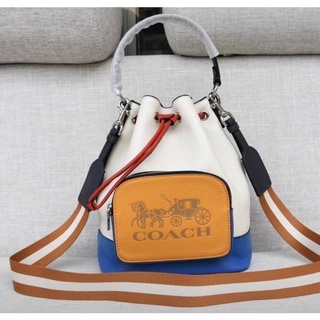 COACH JES DRAWSTRING BUCKET BAG