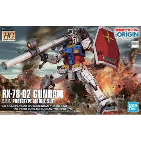 HG The Origin 1/144 - RX-78-2 (พร้อมส่ง/NK Model Hatyai)