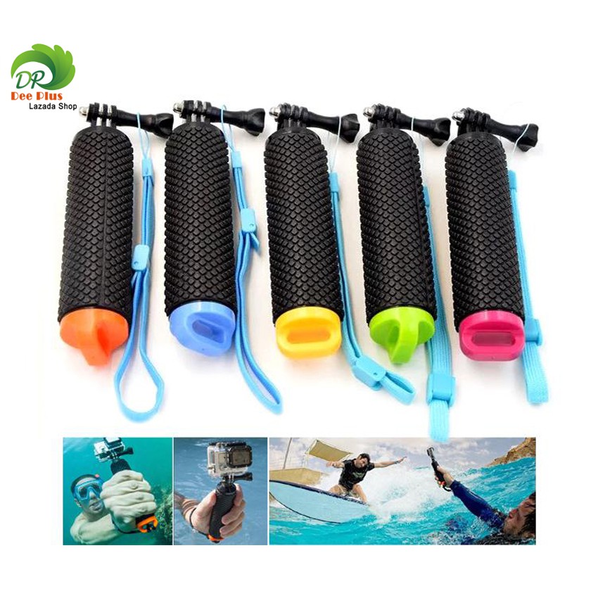 ทุ่นลอยน้ำ ไม้ลอยน้ำ สำหรับ กล้อง แอคชั้น 5สี GoPro Hero 13/12/11/10/9/8/7/6/5/4/3 Floating Handle Grip with 5colors