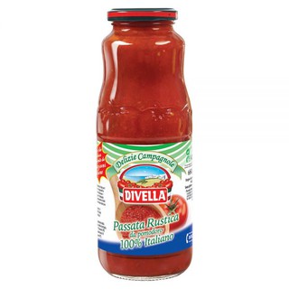 ดีเวลล่า พรอนโต้เมดิเตอร์เรเนียน ซอสมะเขือเทศพาสต้า 680 กรัม - Pronto Mediterraneo Sauce for Pasta 680g Divella brand