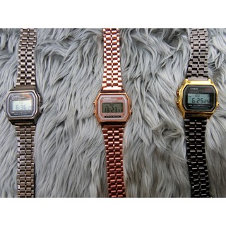 นาฬิกา Casio หน้าปัดดิจิตอล มีไฟ พร้อมกล่องแบรนด์