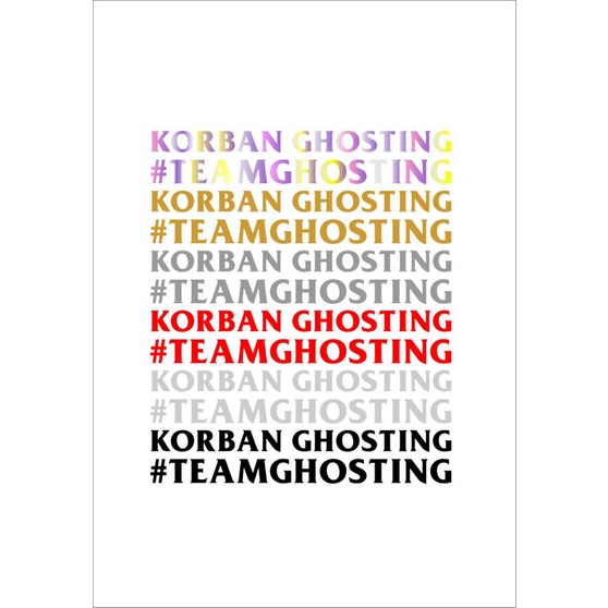 GHOSTING TEAMGHOSTING CUTTING VICTIM สติ๊กเกอร์