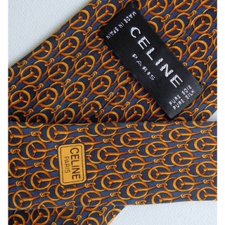 เนคไทแบรนด์เนมมือสอง Celine Men’s Necktie