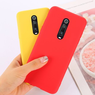 Xiaomi Redmi K20 7A Mi 9 SE F1 Mix 2S Play 3 Candy Color Slim Thin Matte Soft TPU Silicone Case Cover