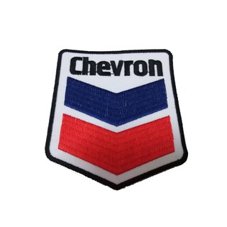 [ตัวรีด เย็บได้] Chevron ป้ายติดเสื้อ logo Embroidered Sew Iron On Patches Badge