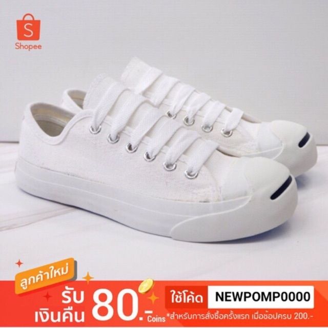 🔥Hot item🔥 ส่งไว!!! ราคาถูกที่สุด!!! ในShopee!!! รองเท้าผ้าใบสไตล์ Jack ยี่ห้อ Mashare รองเท้าหญิง-ชาย  38-44