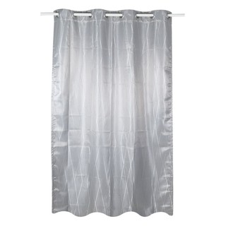 Window curtain CURTAIN MOANA UV 140X160 GRAY HLS Curtains, blinds Home &amp; Furniture ผ้าม่านหน้าต่าง ผ้าม่าน EYELET HOME L