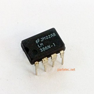 LM386N-1 National Semiconductor Low Voltage Audio Amplifier 250mW/6V