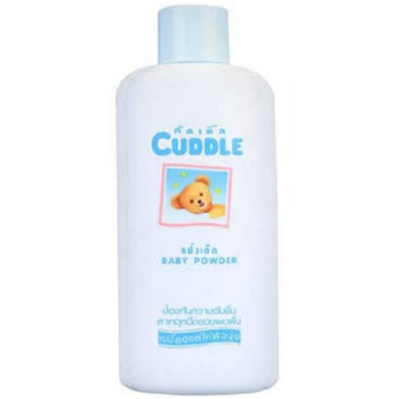 CUDDLE คัดเดิ้ลแป้งเด็ก เบบี้ พาวเดอร์ขนาด200,350มลแพ็ค1ขวด