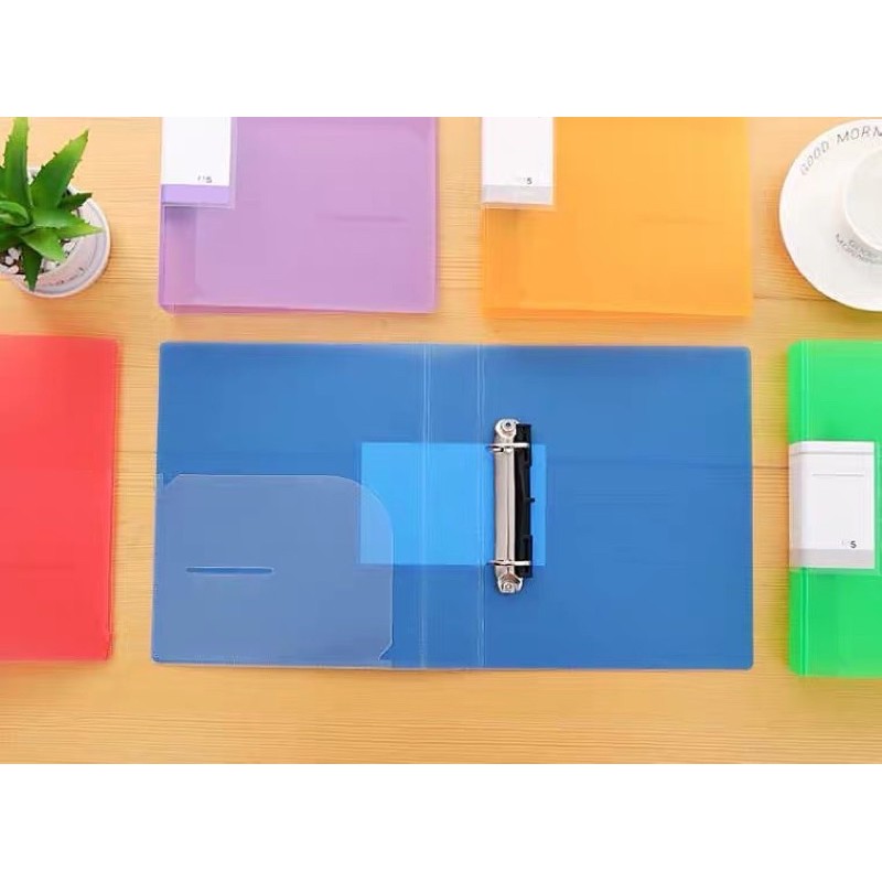 [อ่านก่อน] Ring Binder : แฟ้ม PP 2 ห่วง ขนาด A5 แฟ้มใส่การ์ด สมุดใส่การ์ด - รูปที่ 3