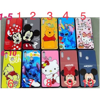 📱พร้อมส่ง📱เคสกระจกลายการ์ตูนRedmi9A/ RealmeC11/Realme 5/Realme 6 เคสกระจก