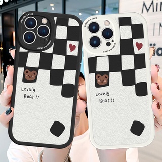IPhone 11 Pro MAX SE 2020 X XS XR 6 6S 7 8 Plus 2022 Compatible เคสไอโฟน สำหรับ Case Bear Magic Cube เคส เคสโทรศัพท์ เคสมือถือ Cover Cases