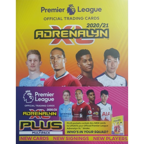 [Arsenal] Panini 2020/21 Premier League Adrenalyn Trading Card Collection with Plus