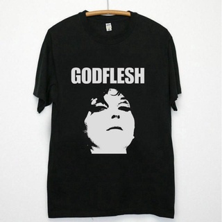 เสื้อยืดผ้าฝ้ายพิมพ์ลายคลาสสิก เสื้อยืดลําลอง แขนสั้น พิมพ์ลาย Godflesh Streetcleaner 1990 เข้ากับทุกการแต่งกาย สไตล์วิน