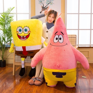 หมอนตุ๊กตานุ่ม รูปการ์ตูน Spongebob Squarepants ของเล่น ของขวัญวันเกิด