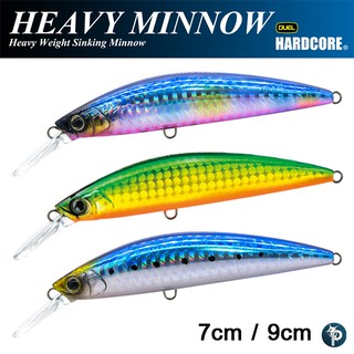 เหยื่อปลอม DUEL HEAVY MINNOW สำหรับตกปลา