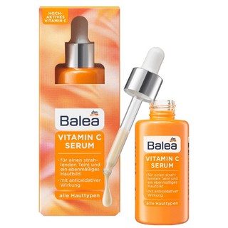 เซรั่มวิตามินซีเพื่อผิวหน้ากระจ่างใสไร้รอยดำ จากเยอรมัน Balea Serum vitamin C, 30 ml