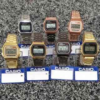 Casio F91 คาสิโอ้สายเลท ดิจิตอล {{แถมฟรี กล่องคาสิโอ้}}