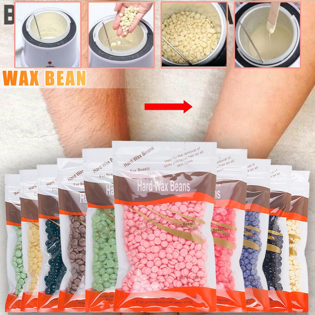 DDUUUP Hair Removal Wax Beans Honey Wax Beans Paperless Hair Removal