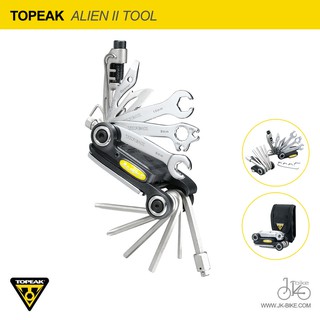 เครื่องมือพกพาเอนกประสงค์ 31ฟังก์ชั่น TOPEAK ALIEN II TOOL