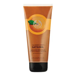 THE BODY SHOP SATSUMA EXFOLIATING BODY POLISH ซัทสึมะ เอกซ์โฟลิเอทติ้ง บอดี้ โพลิช 200 มล. ผลิตภัณฑ์ขัดผิว ผลิตภัณฑ์ดูแล