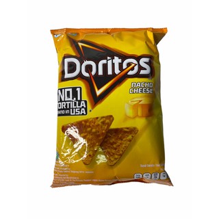 Doritos ขนมอบกรอบ 150g Nacho Cheese!! สีเหลือง.. 1แพค/บรรจุ150g  ราคาพิเศษ สินค้าพร้อมส่ง!!