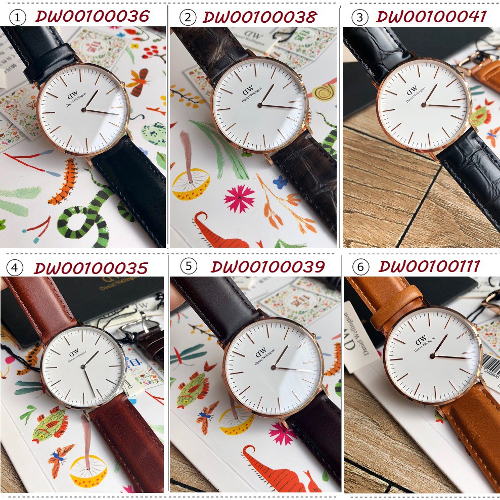 Pre 0507DW Classic St Mawes 36mm 40mmFashion Leather Womens Watch นาฬิกาแบรนด์เนม แท้100% สำหรับผู้ห