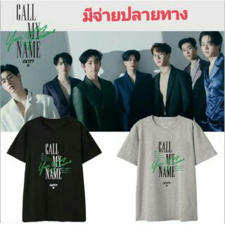 เสื้อยืดGot7 มีจ่ายเงินปลายทาง พร้อมส่งสีดำ