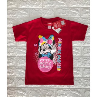 เสื้อยืดเด็ก MINNIE ลิขสิทธิ์แท้ พร้อมส่ง