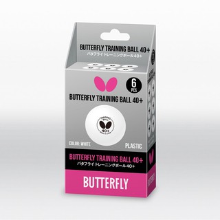 แหล่งขายและราคาลูกปิงปอง BUTTERFLY TRAINING BALL 40+ (6PCS./BOX) ของแท้100%อาจถูกใจคุณ