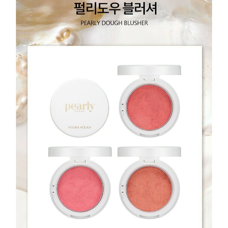 [Holika Holika] Pearly Dough Blusher Pearly Flash