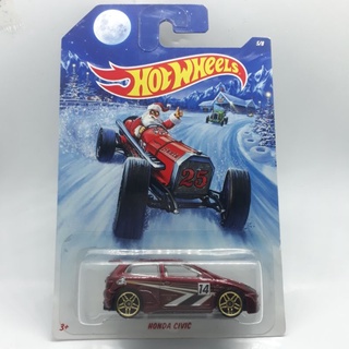 รถเหล็ก Hotwheels HONDA CIVIC เบอร์ 14 (ib22)