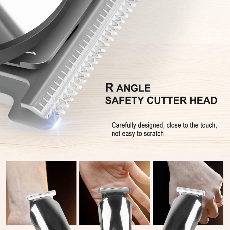 6 in 1 Hair Clippers Rechargeable Cordless Clippers Hair Trimmer Beard