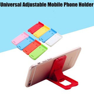 Phone Holder For Smart Cell Phone Adjustable Plastic Foldable Desk Stand Degrees Universal